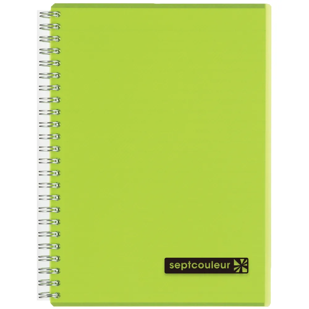 Maruman Septcouleur Notebook - A5 - Lined - Lime