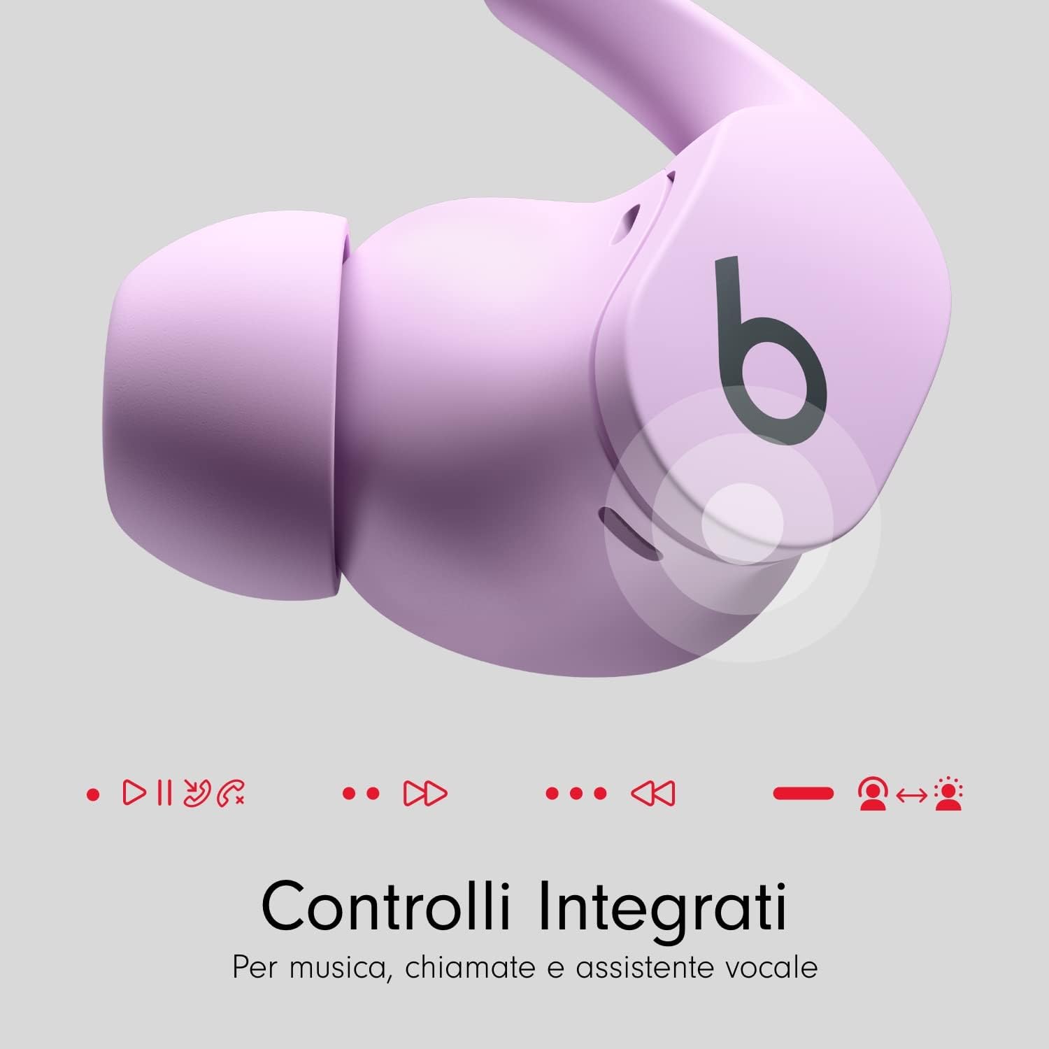Fit Pro – Auricolari true wireless con cancellazione del rumore – rating di grado IPX4, compatibili con  e Android, Bluetooth® di Classe 1, microfono integrato – Viola ametista