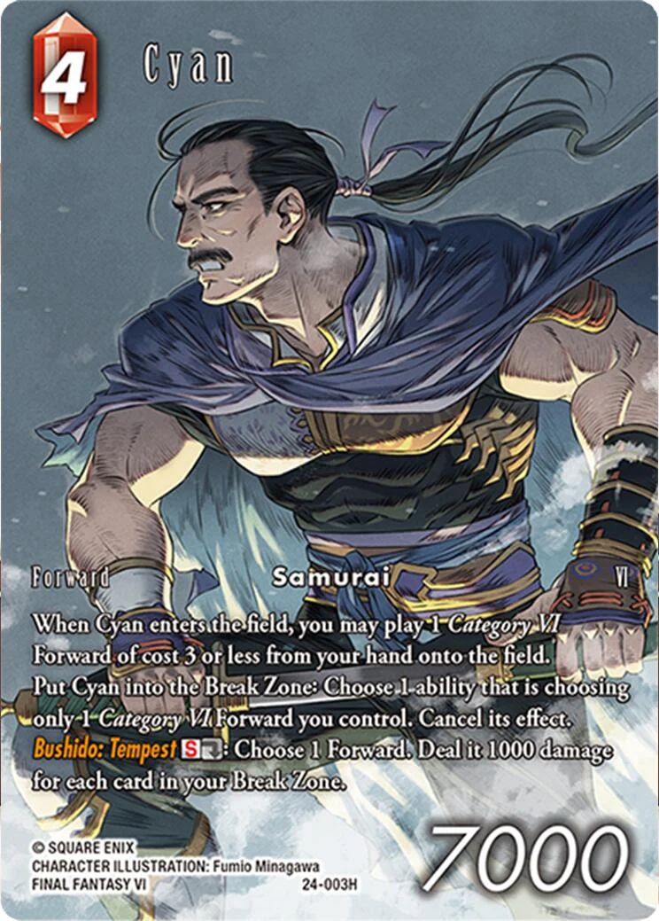 Cyan (Full Art) (24-003H) (24)
