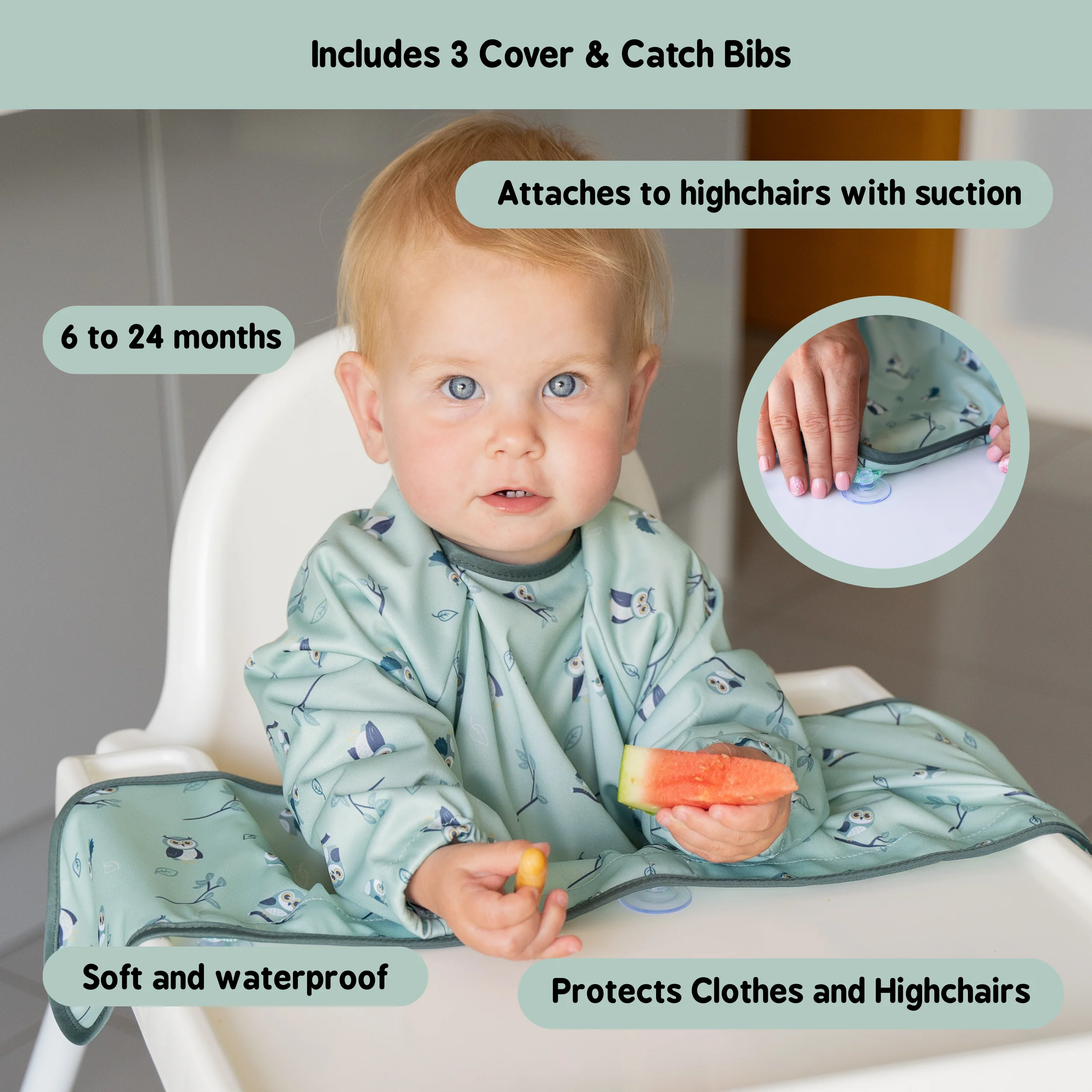 Cover & Catch Easy Weaning Essentials - CLEARANCE