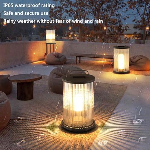 Stilvolle, moderne, wasserdichte Edelstahl-Säulenlampe für den Außenbereich, zylindrisches Poller-Nachtlicht für Garten, Terrasse, Auffahrt und Gehweg, perfekte Landschaftsbeleuchtung für Haus und Hof