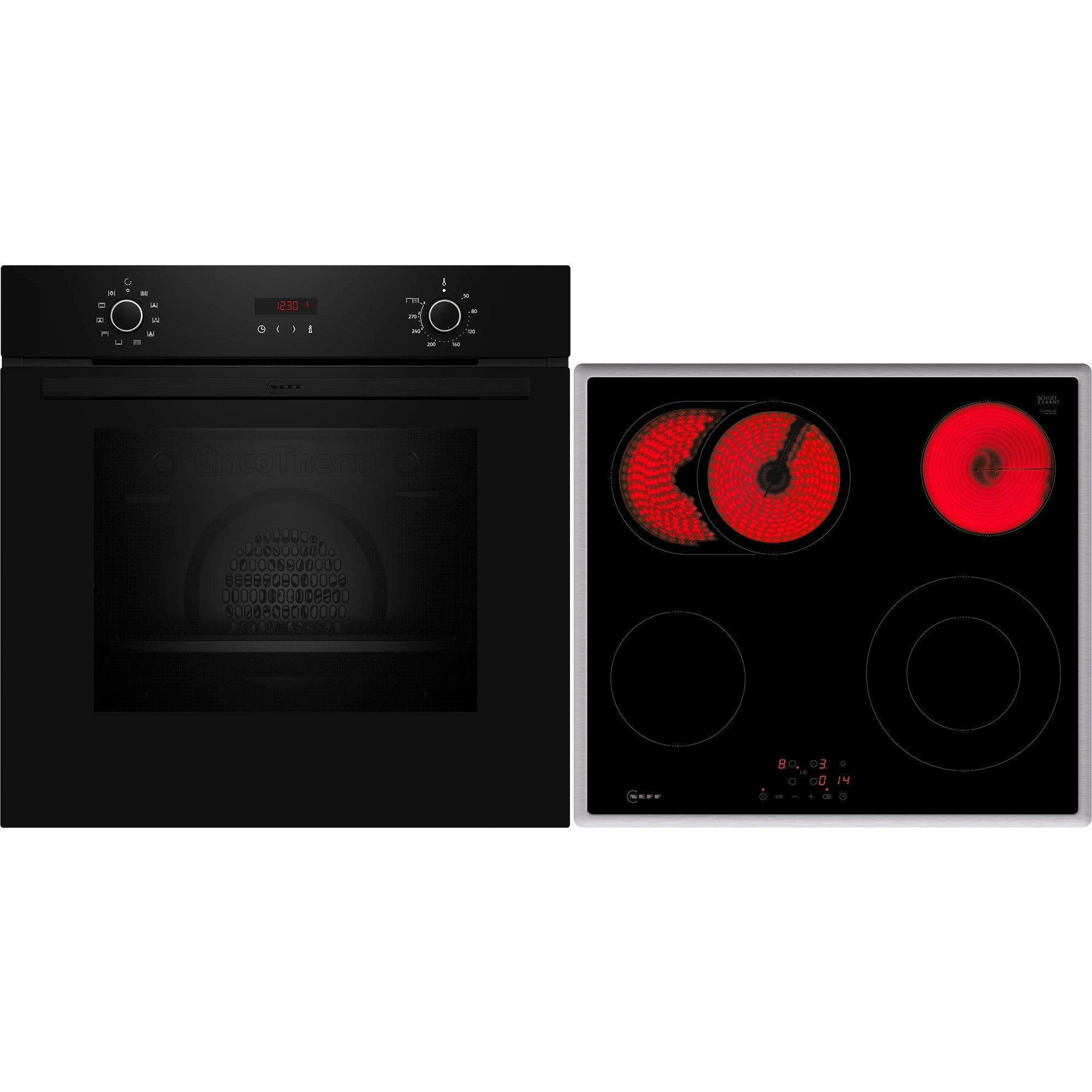 Backofen Neff BX46PB, Backofen-Set