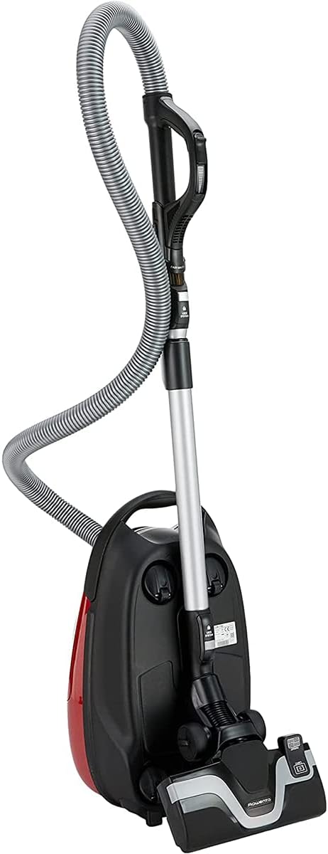 Rowenta Silence Force RO7473EA Aspirapolvere con Sacco Silenzioso, Performante, Capacità 4,5 L, Accessori per i peli di animali e per la casa