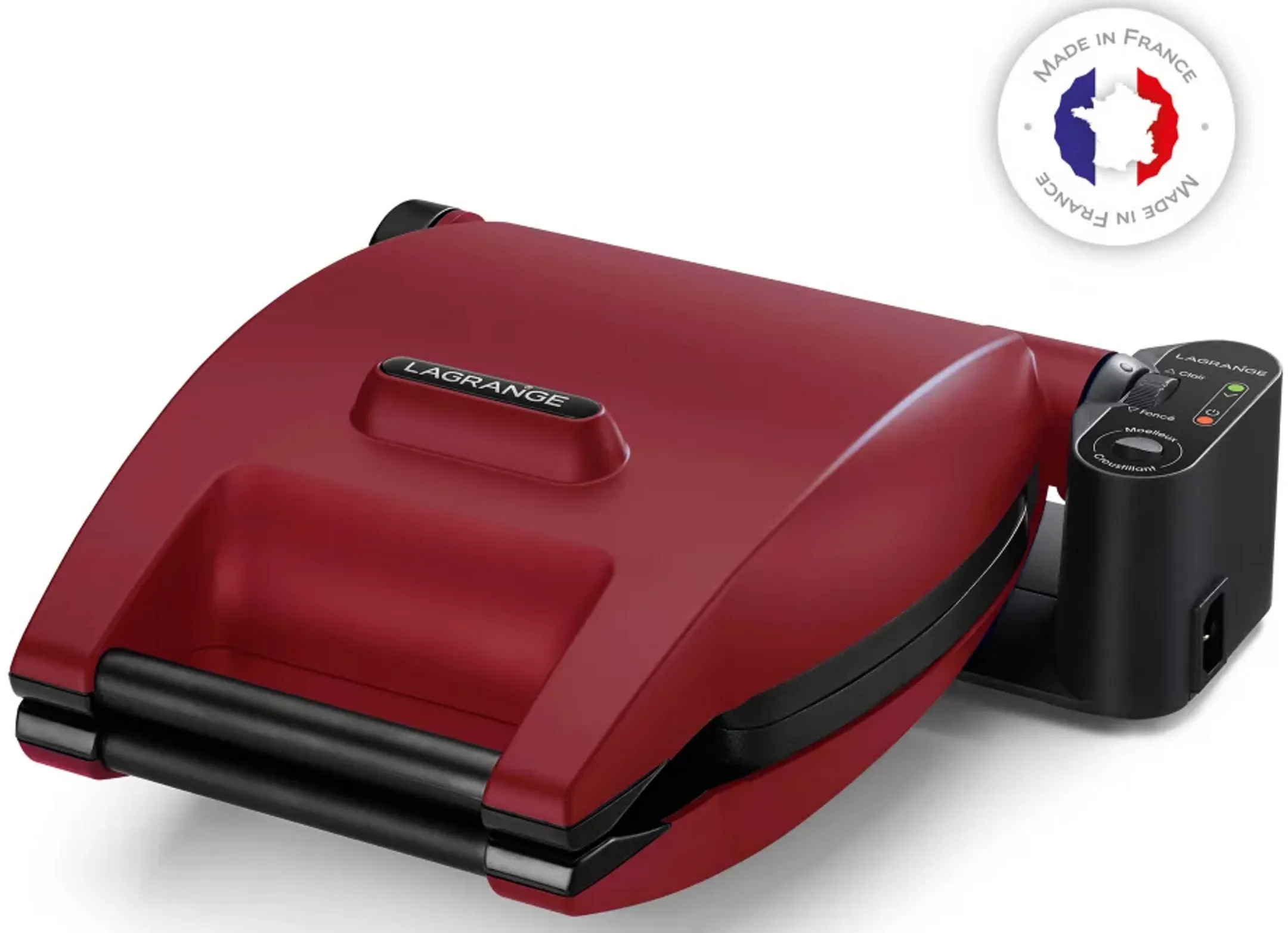 Lagrange Wafelijzer 3-in-1 - Rood Mat