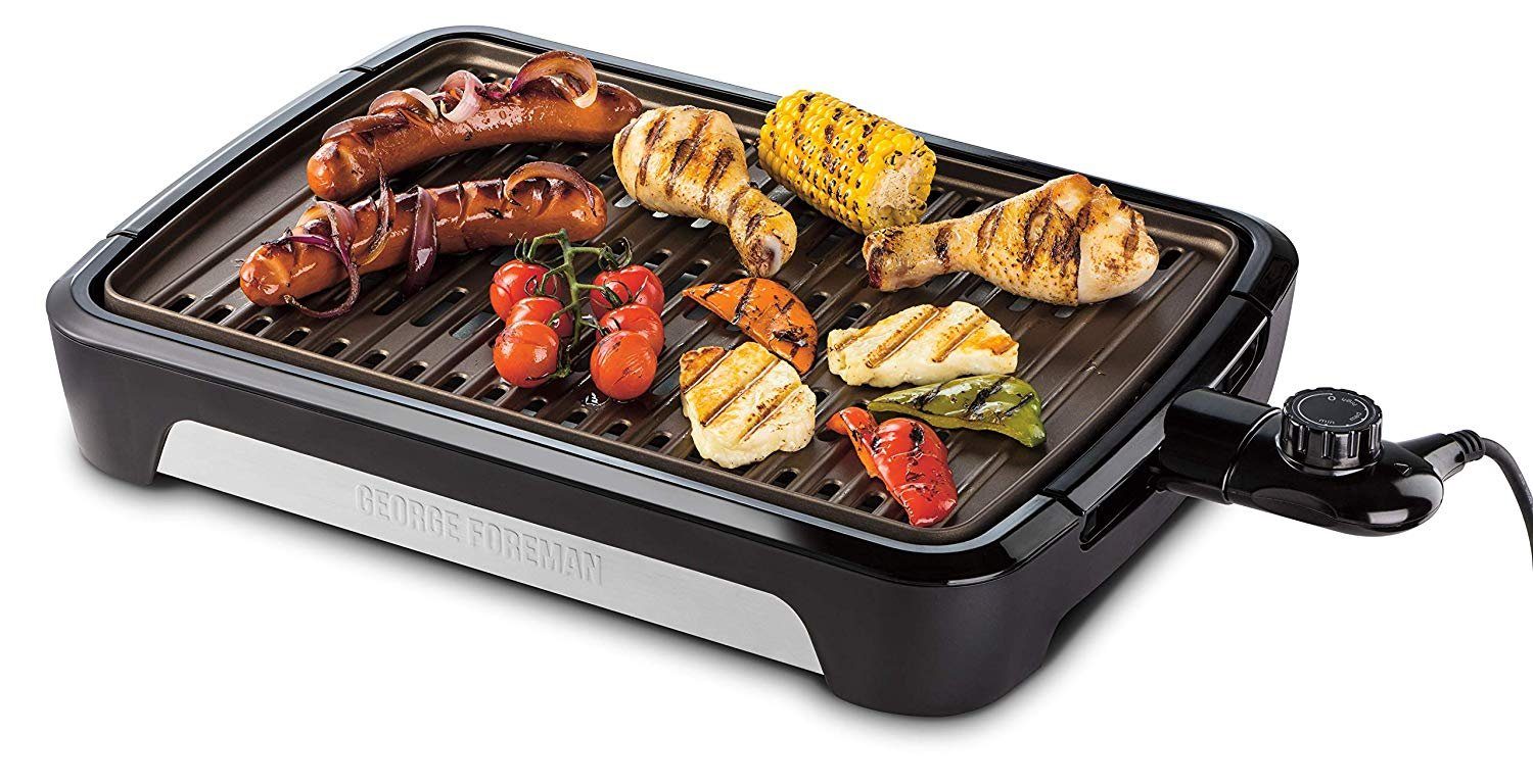 Tischgrill GEORGE FOREMAN Smokeless BBQ Grill 25850-56