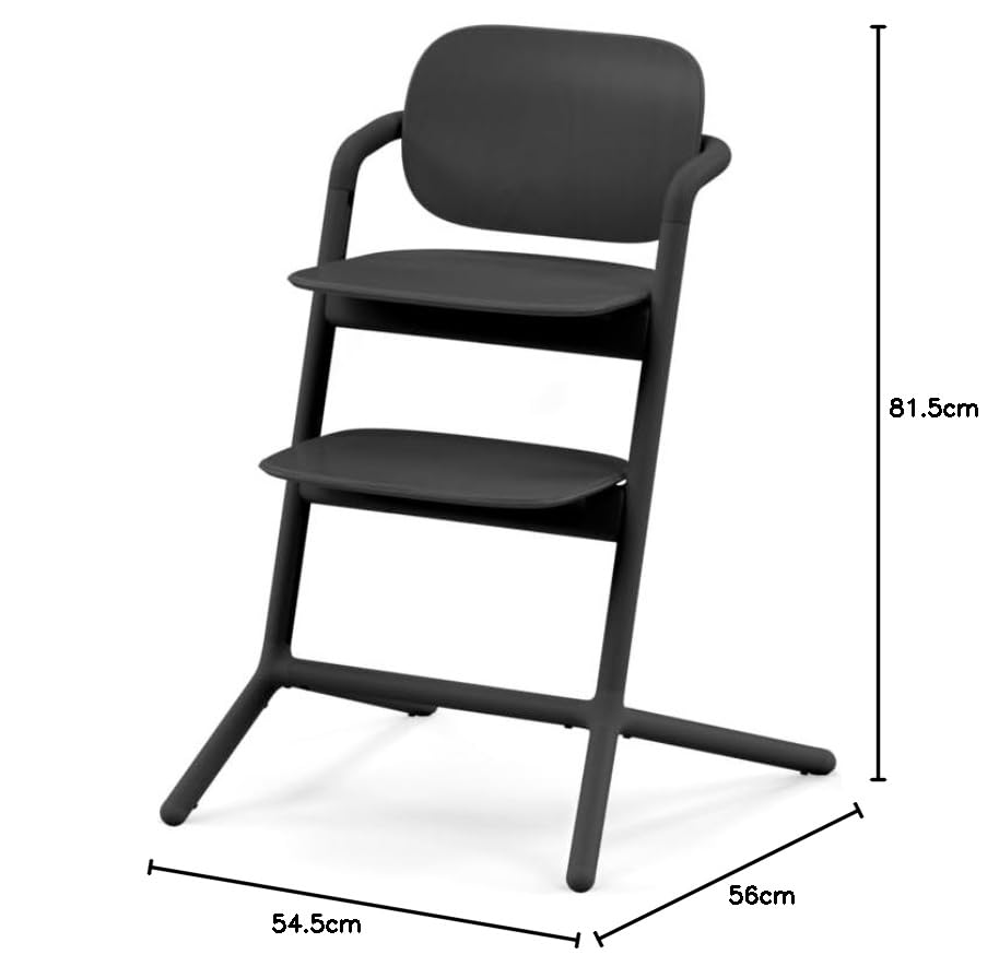 CYBEX Gold LEMO Seggiolone, Per Crescere Insieme a Voi, Da 3 a 99 Anni, Utilizzabile dalla Nascita con gli Attacchi Separati, Alluminio/Plastica, Stunning Black (Nero) : Prima infanzia