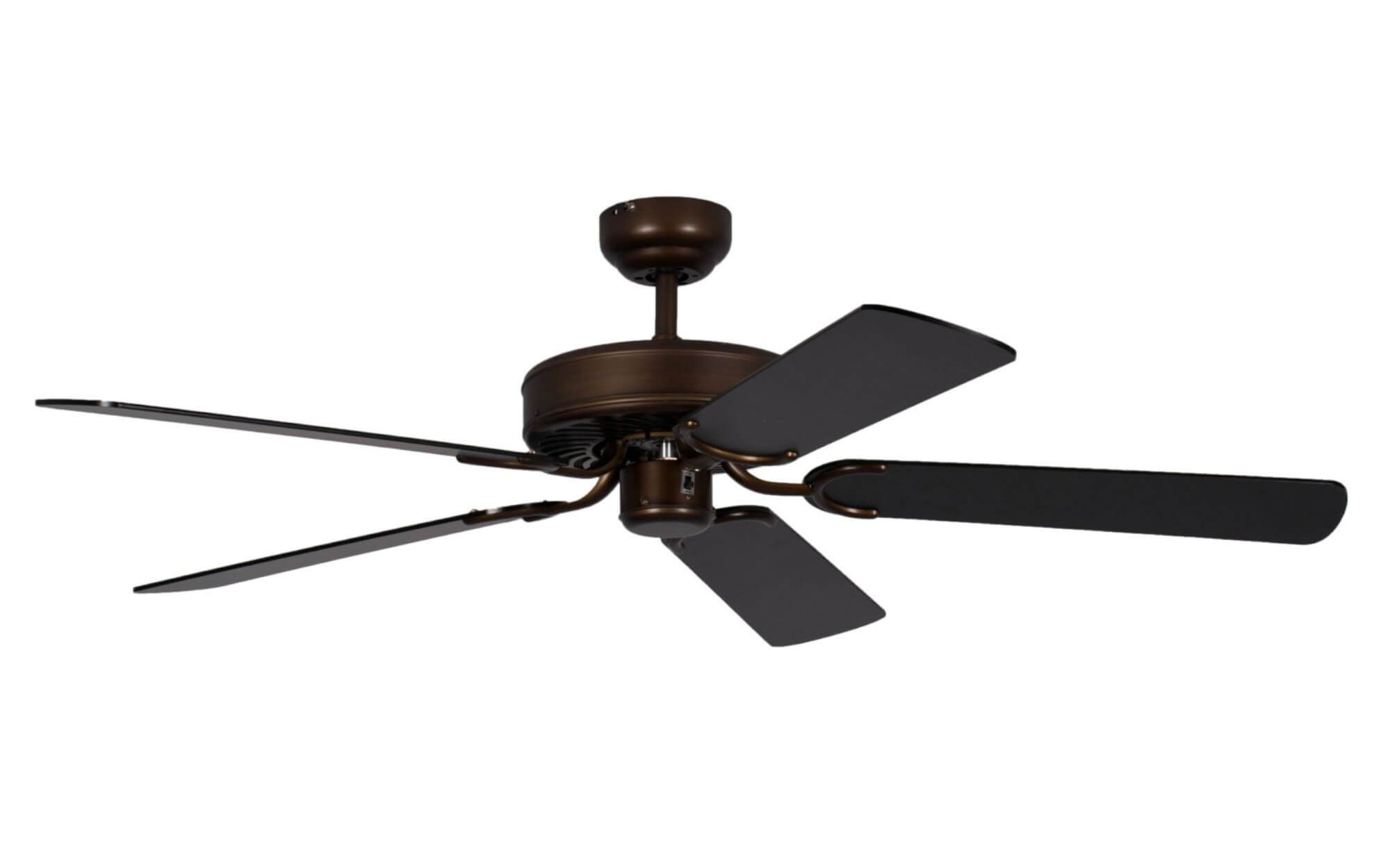 Deckenventilator Deckenventilator Potkuri Bronze / Schwarz