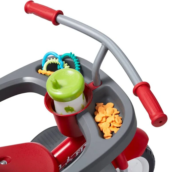 Radio Flyer 4 in 1 Tricycle with Adjustable Seat and Canopy, Infant to Classic Trike