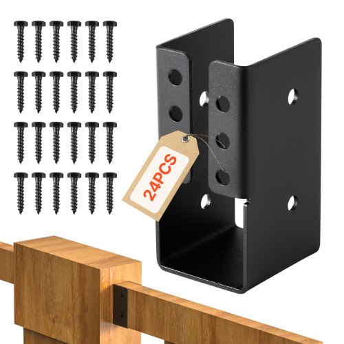 VEVOR 24 Stk. Balkenschuhe Balkenverbinder Holzverbinder für 49x92mm Balken