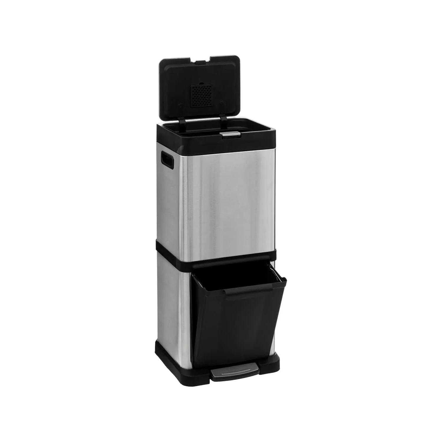 Pattumiera Con Doppio Contenitore 20+14l