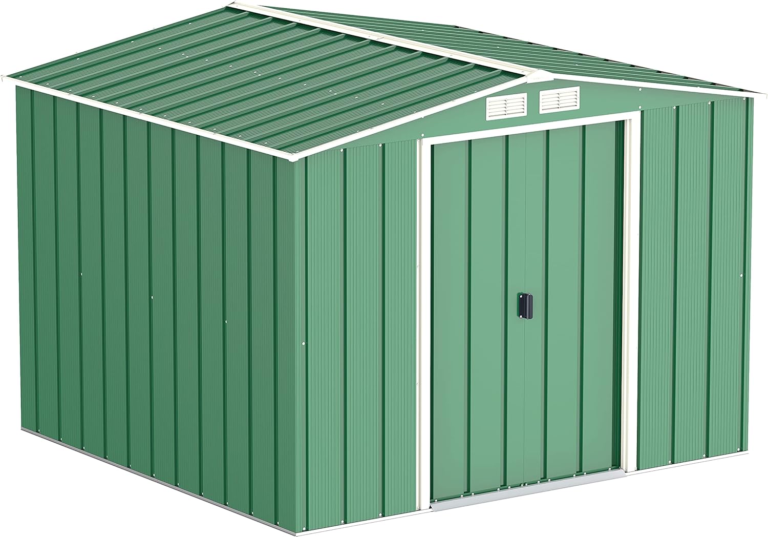 Duramax Eco in Metallo casetta con OW, 8 x 8, Verde
