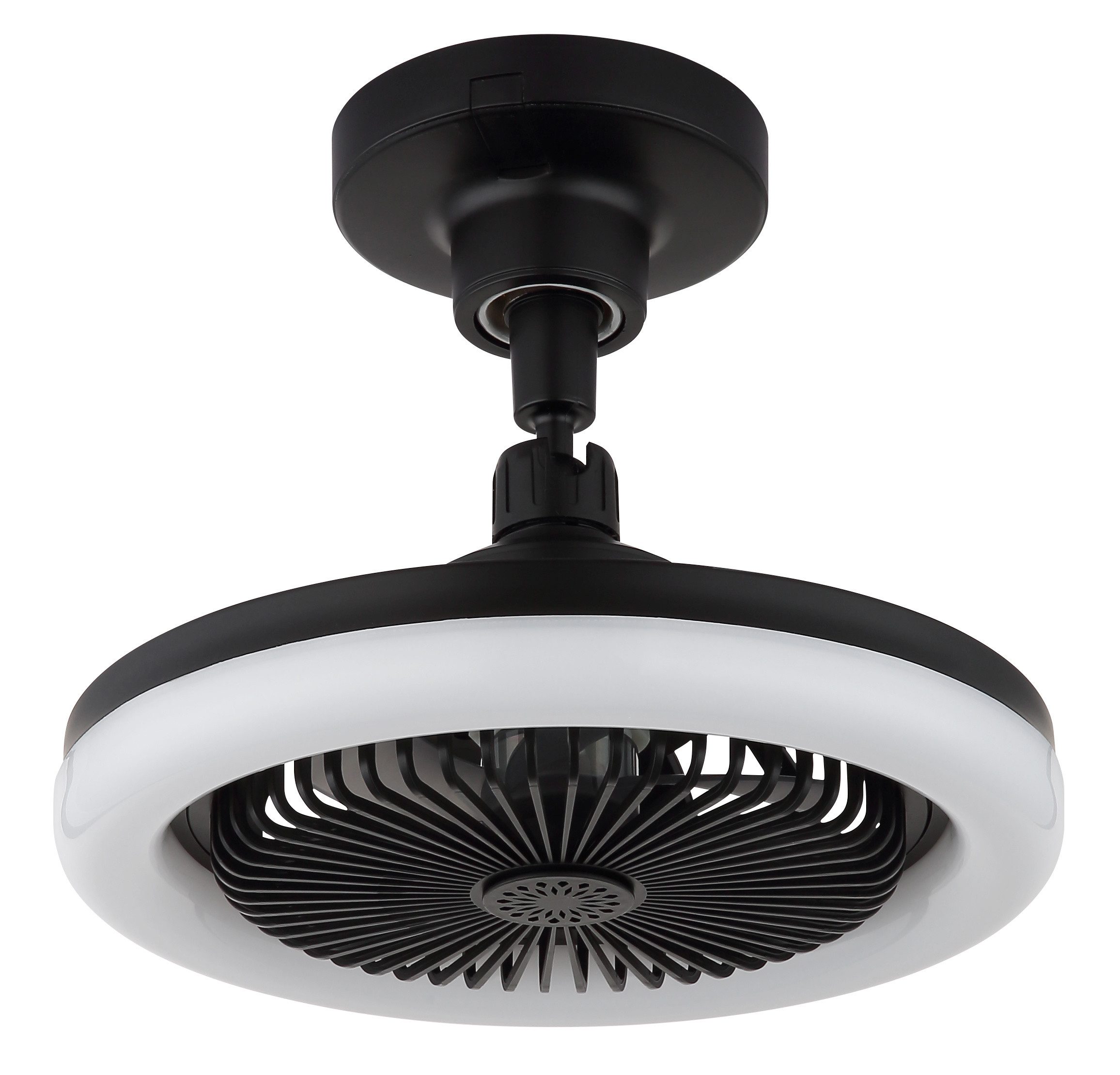 Deckenventilator GLOBO Lighting Deckenventilator LIDEA DH 25.80x21.70 cm schwarz