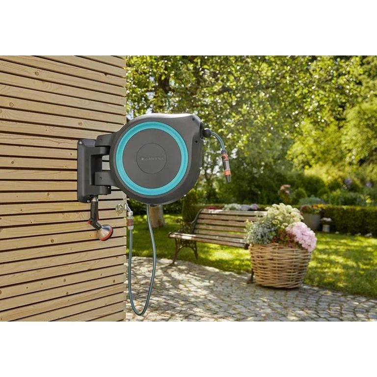 2025 GARDENA (35 m) Wandgemonteerde Slangbox RollUp XL