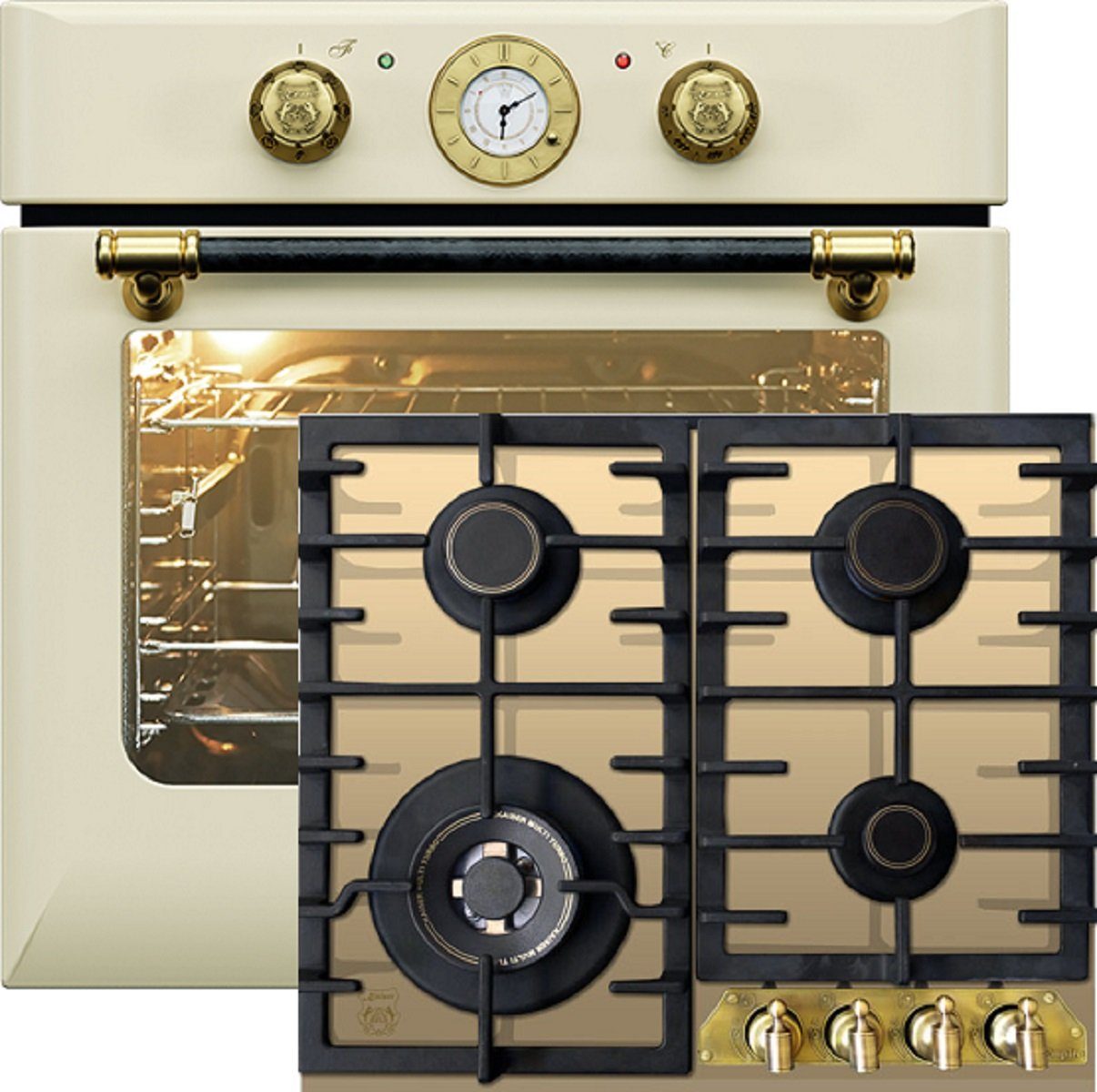 Backofen-Set EH 6432 ElfBE Eco+KCG 6335 ElfEm/4