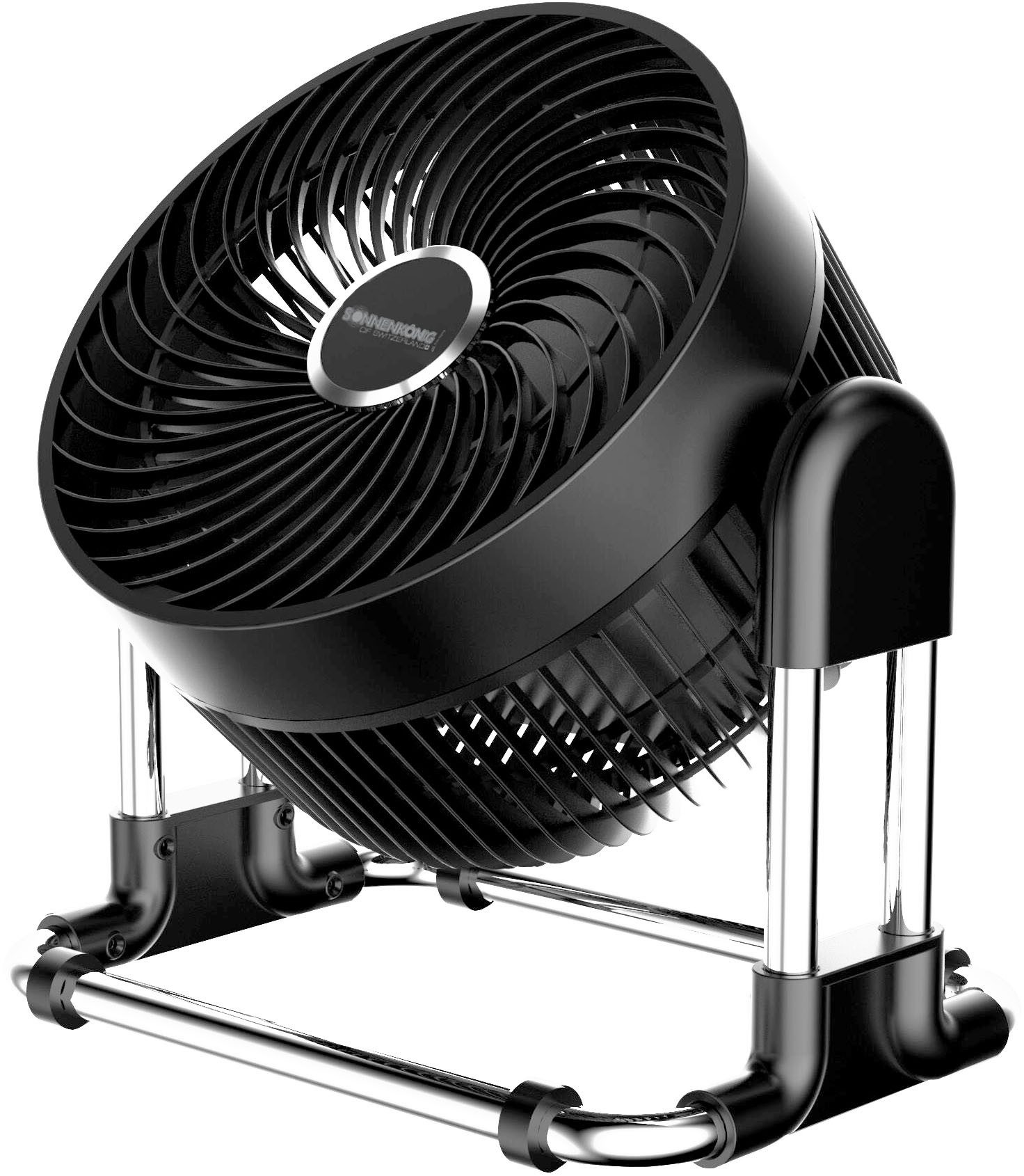 Tischventilator Vind schwarz, Leistung 45W, laufruhig, wendbaren Luftauslass