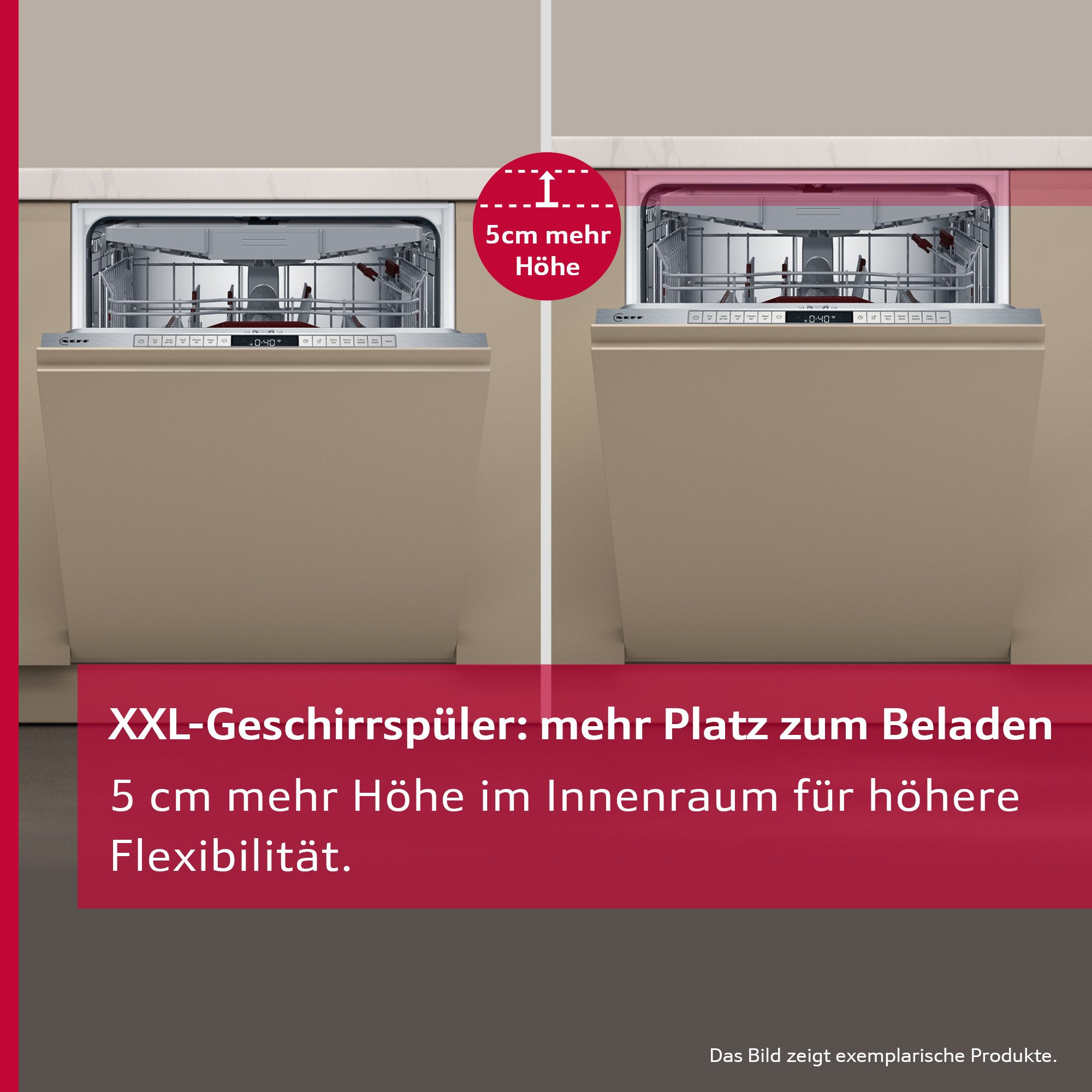 vollintegrierbarer Geschirrspüler XXL S255EVX04E