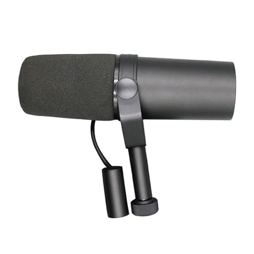 SM7B Microfono cardioide da studio con cavo microfono dinamico con migliora la resistenza elettromagnetica per lo streaming di podcast : Strumenti Musicali
