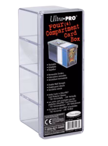 ULTRA PRO Specialty Holders - 4 Compartment