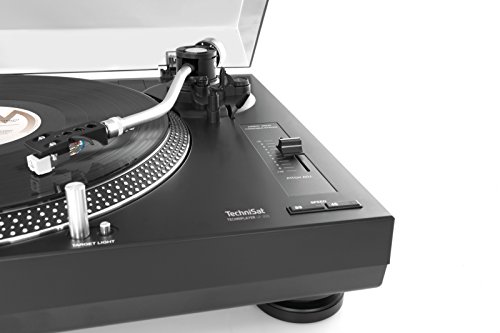TechniSat TECHNIPLAYER LP 300   Giradischi professionale USB per DJ (con funzione scratch e digitalizzazione, velocità: 33/45 giri/min, azionamento diretto controllato al quarzo) nero : Elettronica
