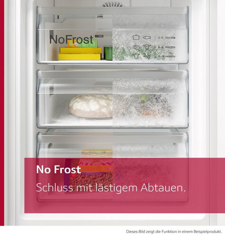 Einbaukühlgefrierkombination N 50 KI7962FD0