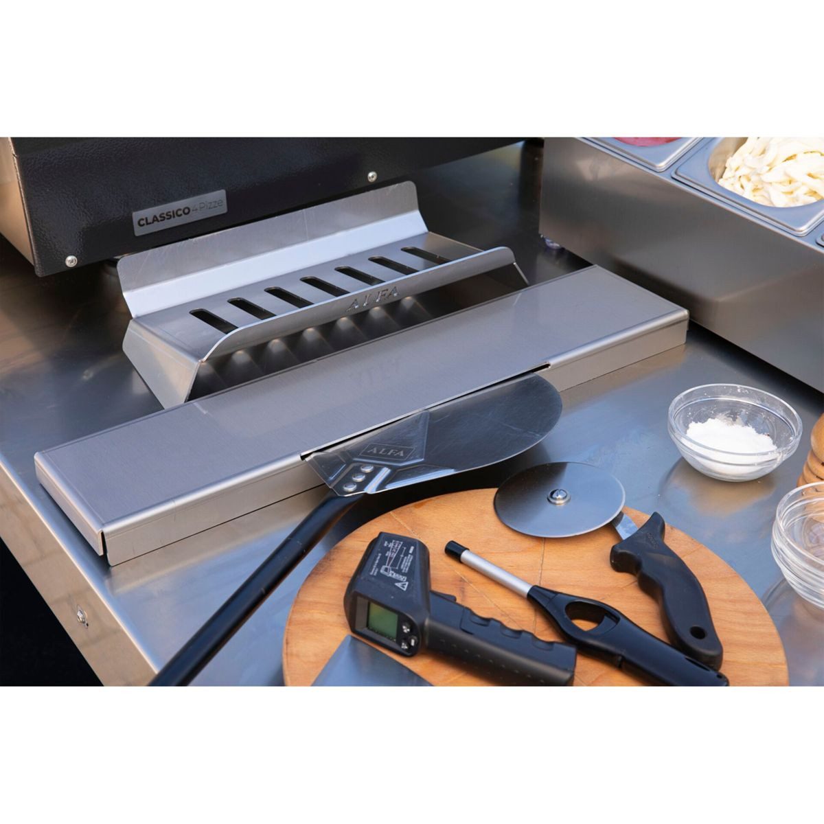 Gasgrill Kit Hybrid 5 Pizze (Moderno) Edelstahl