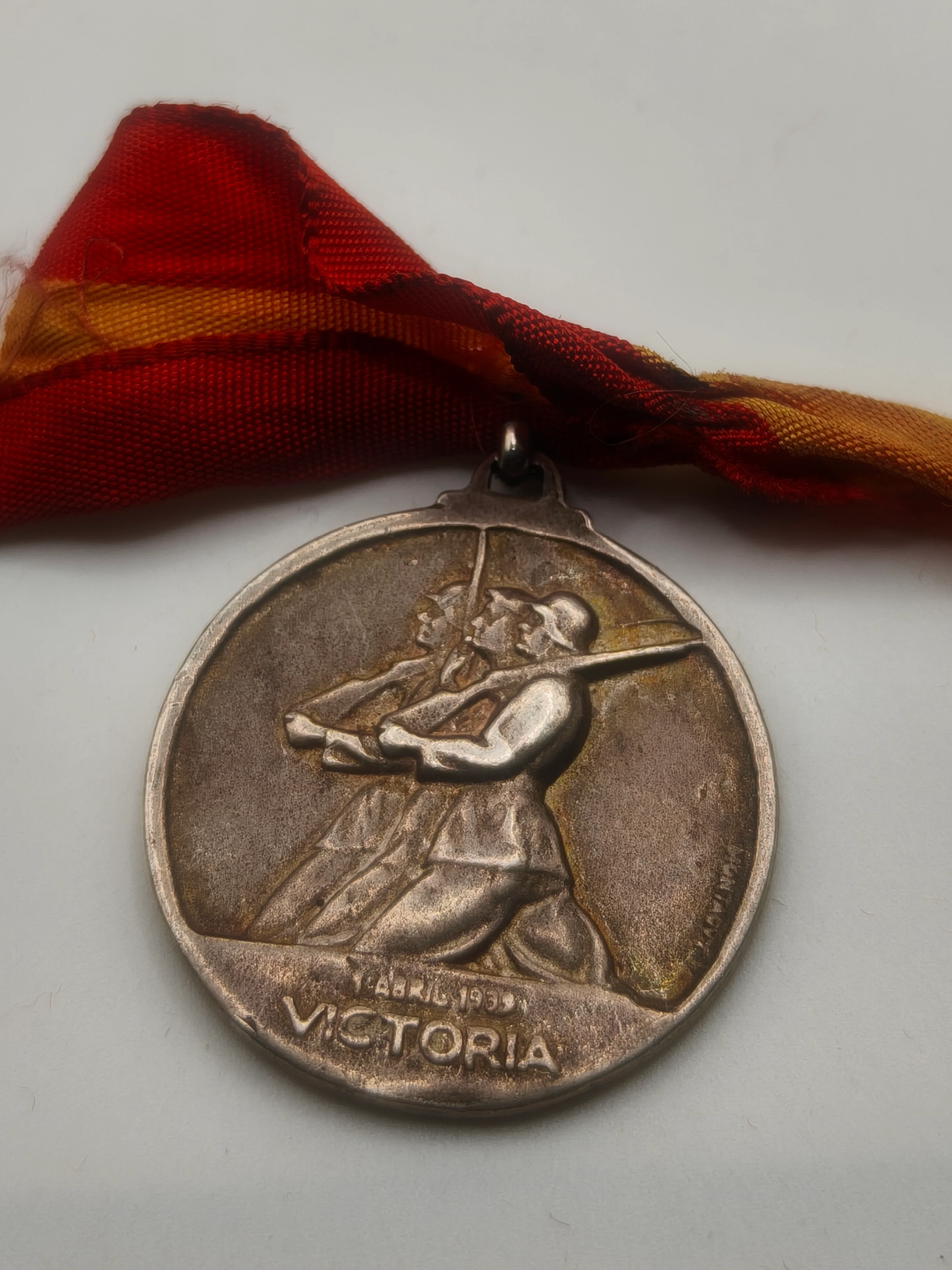 Medalla Plata Alzamiento nacional 1936