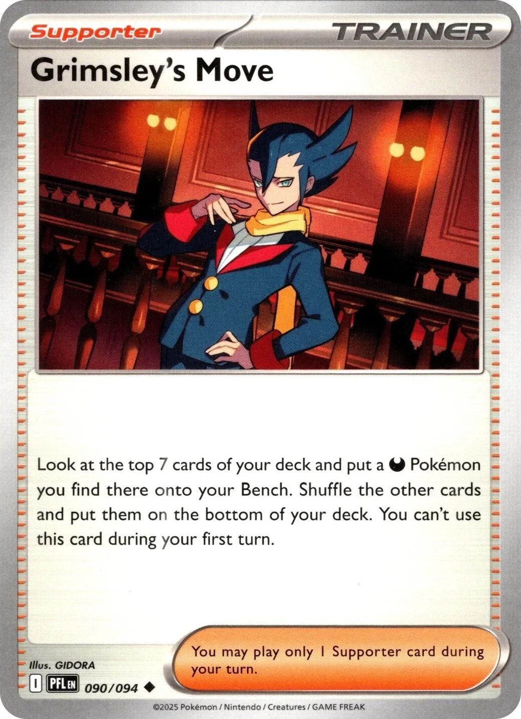 Grimsley's Move (090/094) (ME02: Phantasmal Flames)