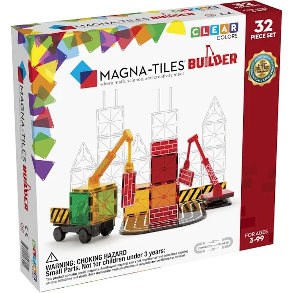 Magna Tiles Builder   32 Piece Set