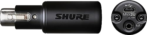Shure MVX2U XLR to USB Digital Interface with SM57 Dynamic Microphone : Strumenti Musicali