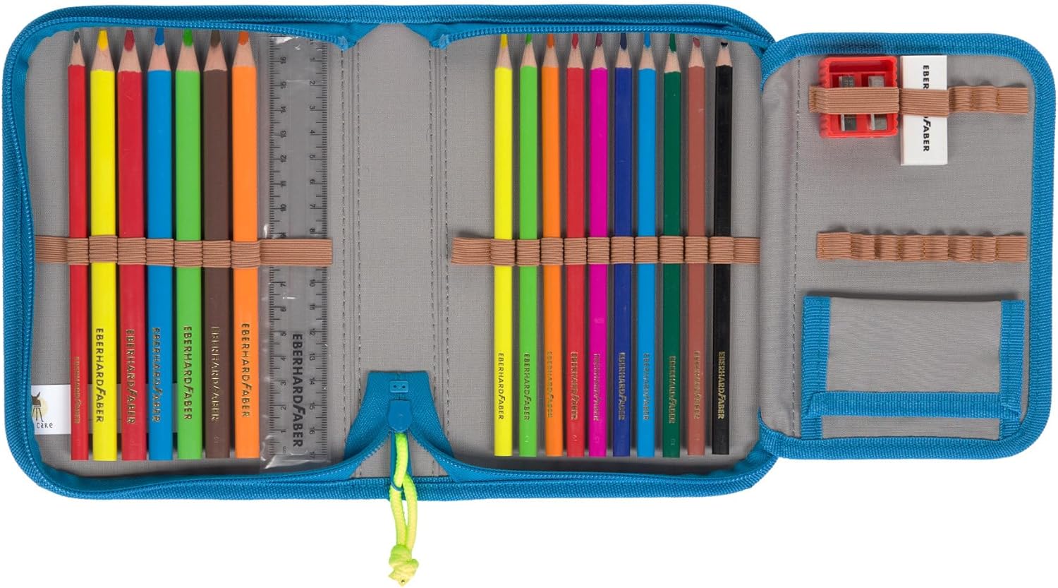 LÄSSIG 7-teiliges Schulranzen Set Kinder/School Set Boxy Unique Schwarz