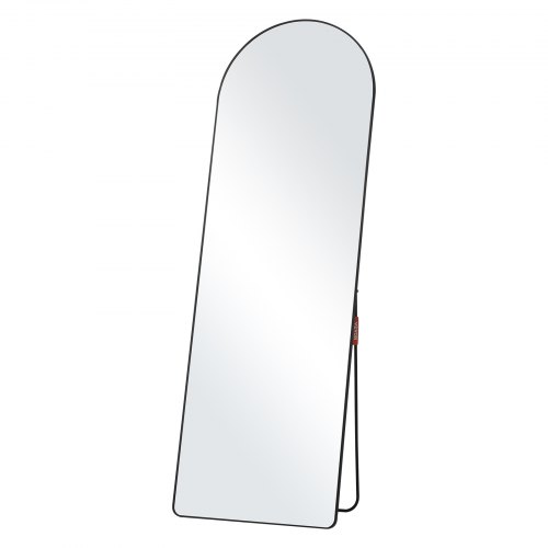 VEVOR Standspiegel Ganzkörperspiegel mit Ständer Wandspiegel 1645x558x19mm
