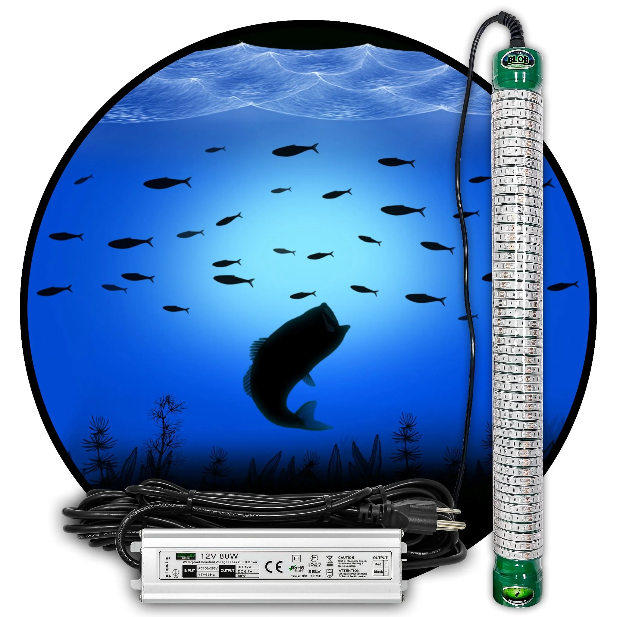 Build Your Blob LED Underwater Fishing Lights