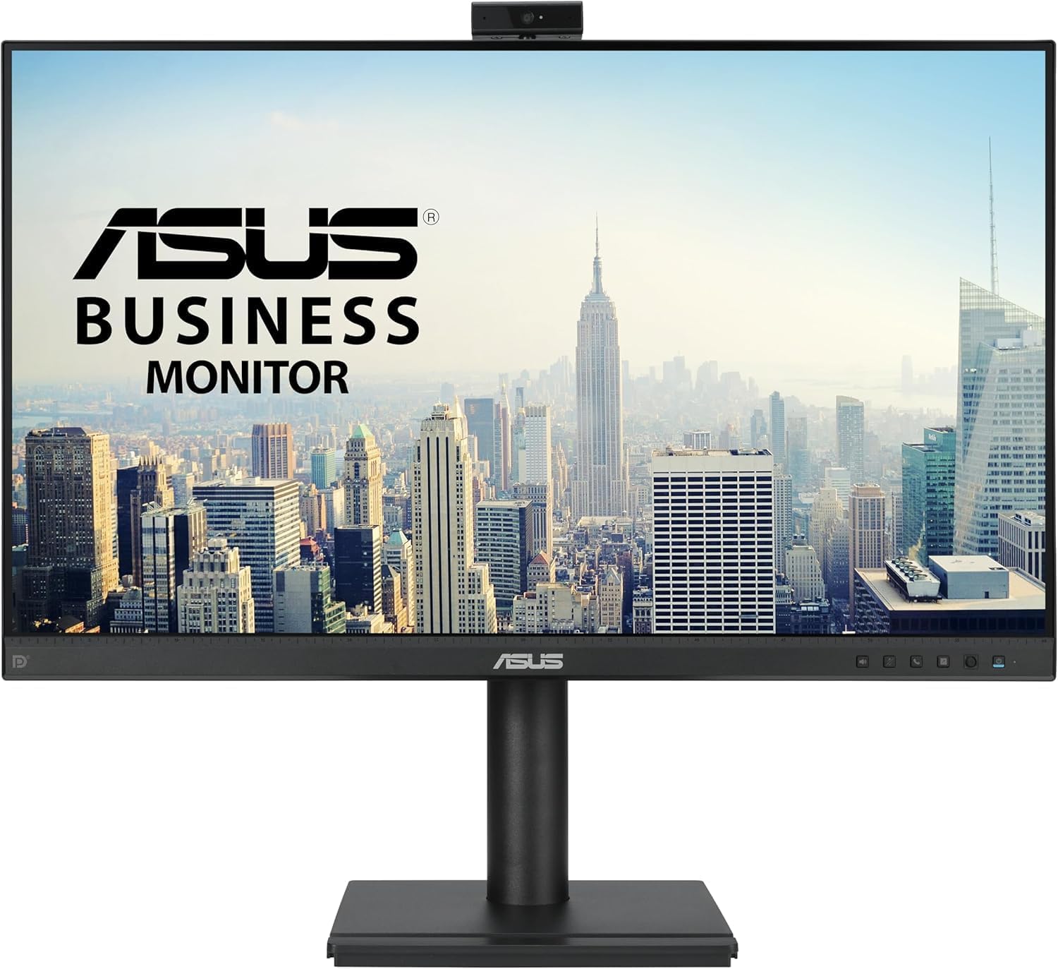 BE279QFK Monitor 27”, Full HD IPS (1920x1080), HDMI, Frameless, Webcam FHD Integrata, Microfono e Speaker Integrati, Design Ergonomico, Eye Care, Bassa Luce Blu, Nero
