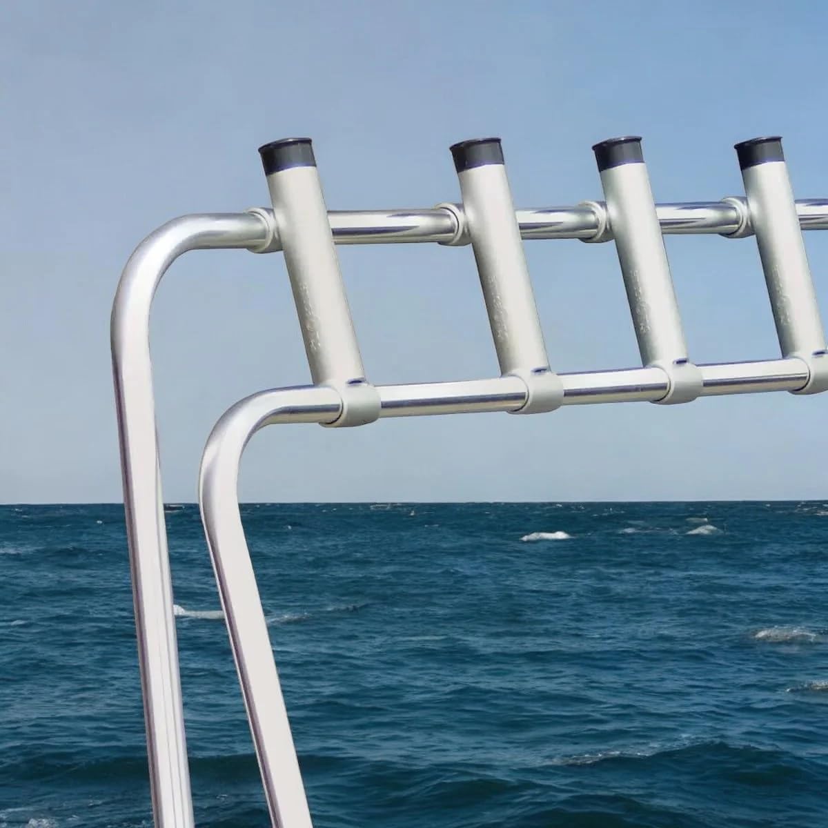 Oceansouth Klappbares Angelrutenrack Aluminium