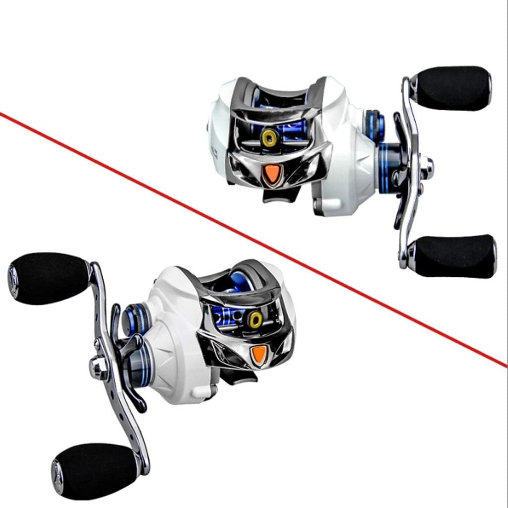 Angelrolle Shaft Drop Wheel Road Squid Reel Links- und Rechtshand Angelrolle Angelausrüstung Angelgerät Angelzubehör(Left)
