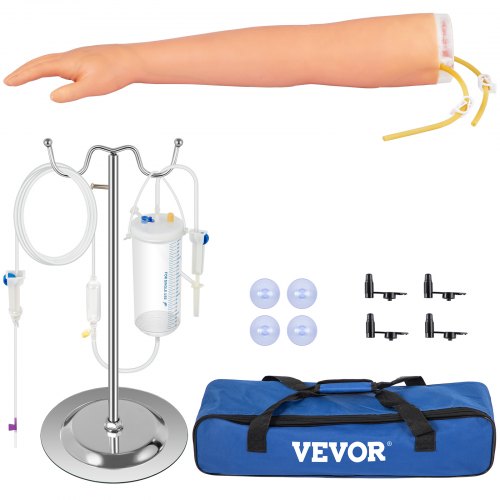 VEVOR IV Übungsarm Modell Blutabnahme Injektionsarm Phlebotomie-Arm-Praxis-Kit