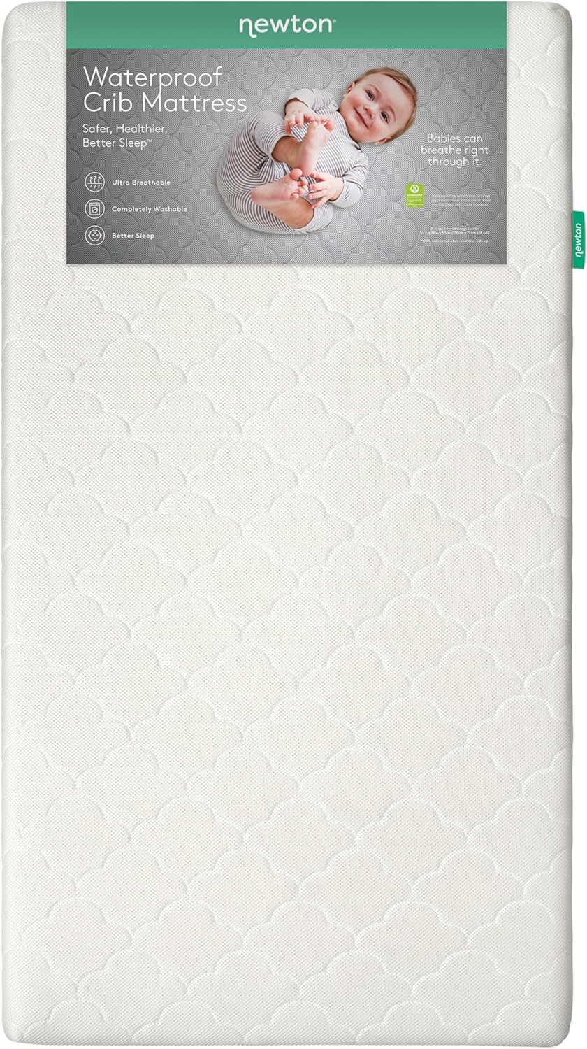 Newton Baby Crib Mattress & Toddler Bed, Waterproof, 5.5