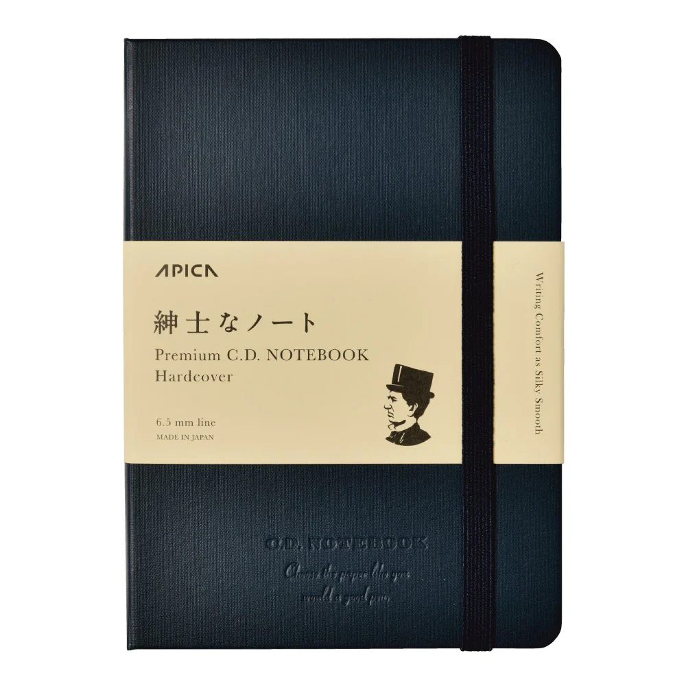 Apica Premium C.D. Hard Cover Notebook - A6 - Ruled