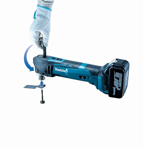 Makita DTM51Z   Utensile multifunzione a batteria agli ioni di litio da 18 V, blu : Amazon.it: Fai da te