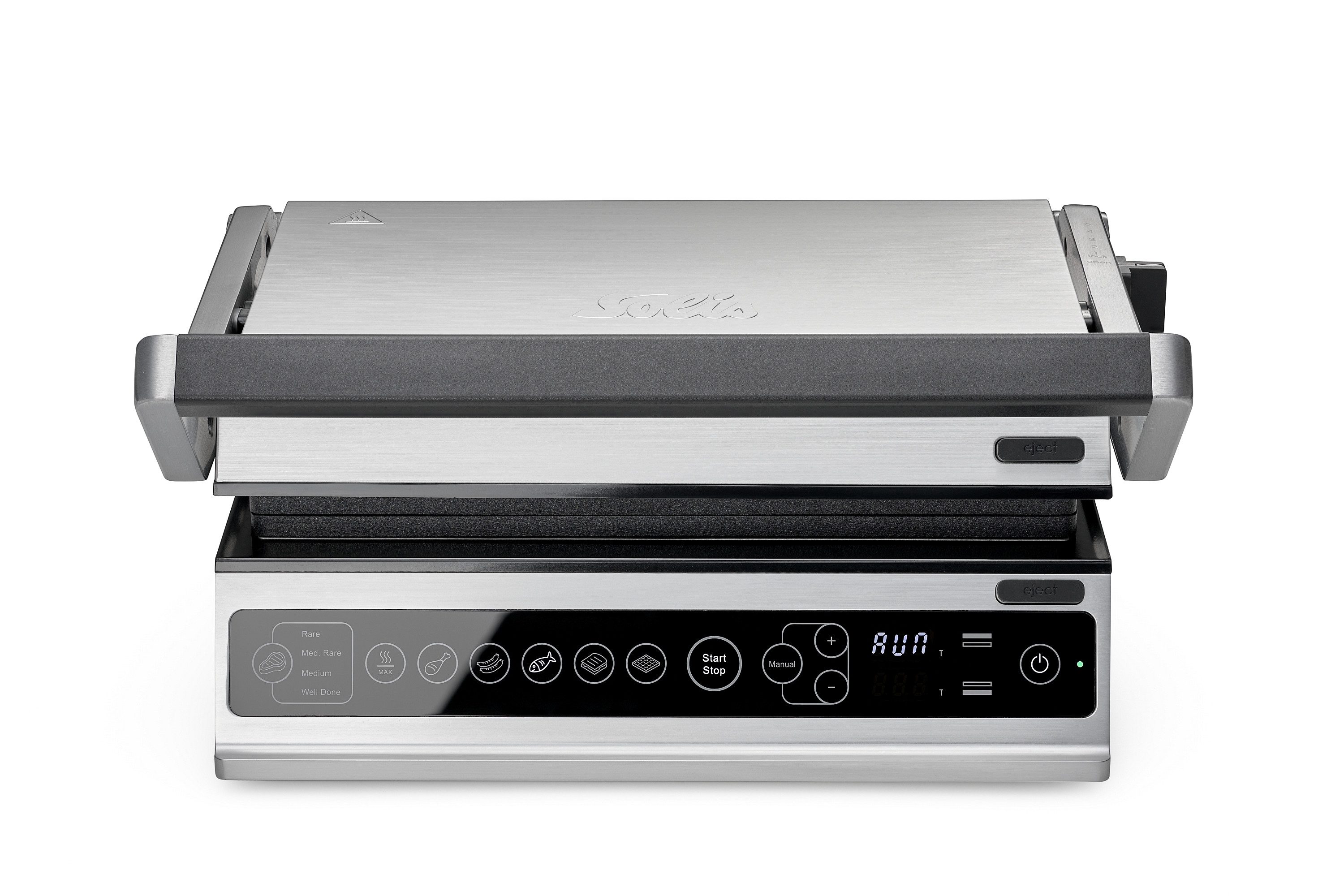 Kontaktgrill Typ 7953, inkl. Rim- und Waffelplatte