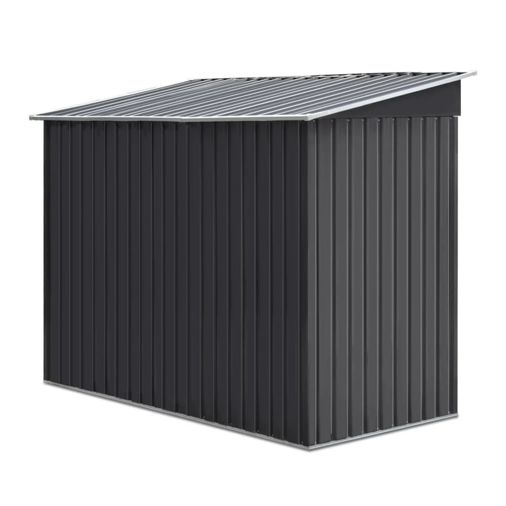 Giantz Garden Shed 2.38x1.31M Sheds Outdoor Storage Tool Metal Workshop Shelter Sliding Door