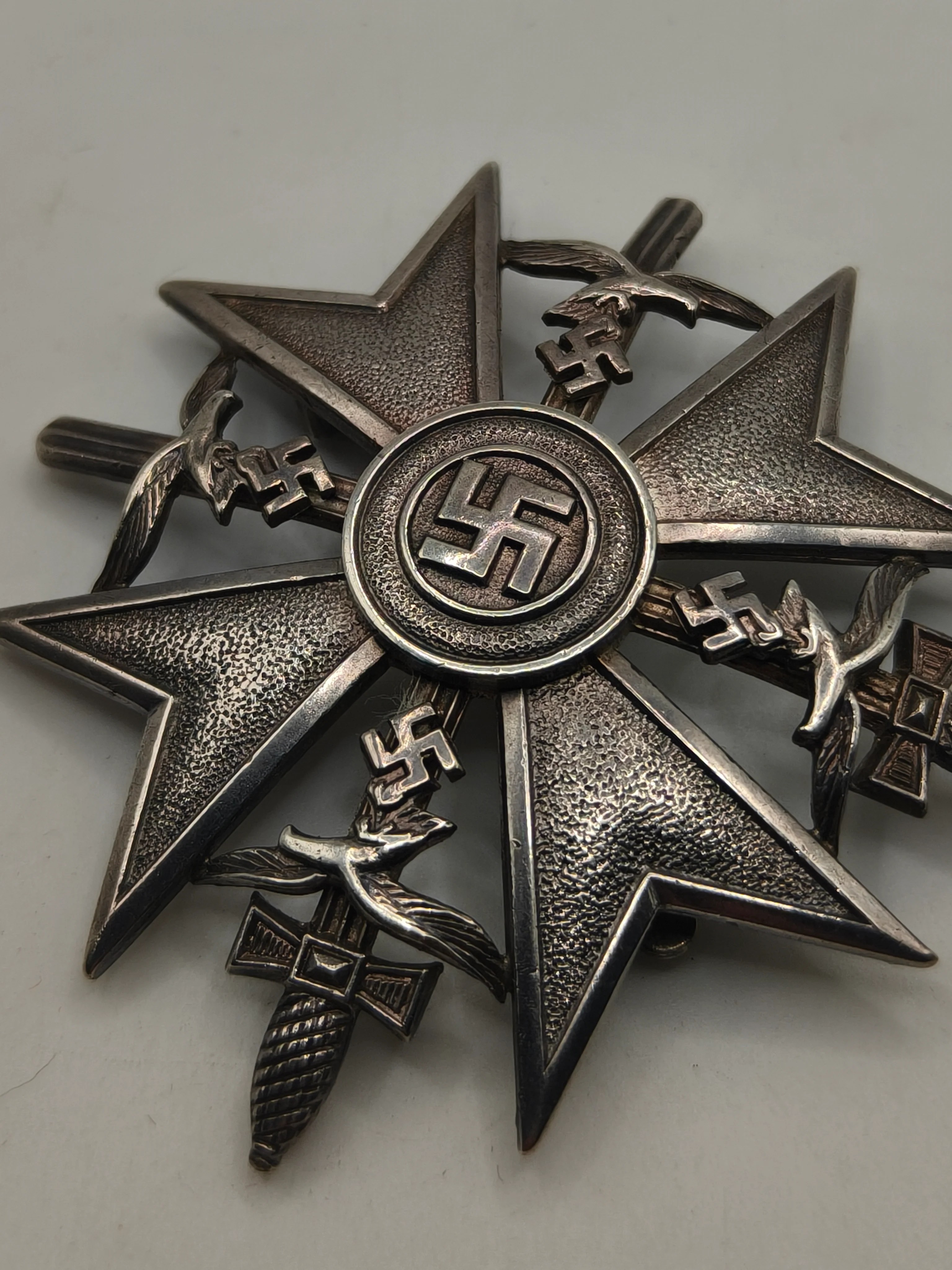 Legion Condor Spanish Cross with swords. Spanish civil war. German volunteers.