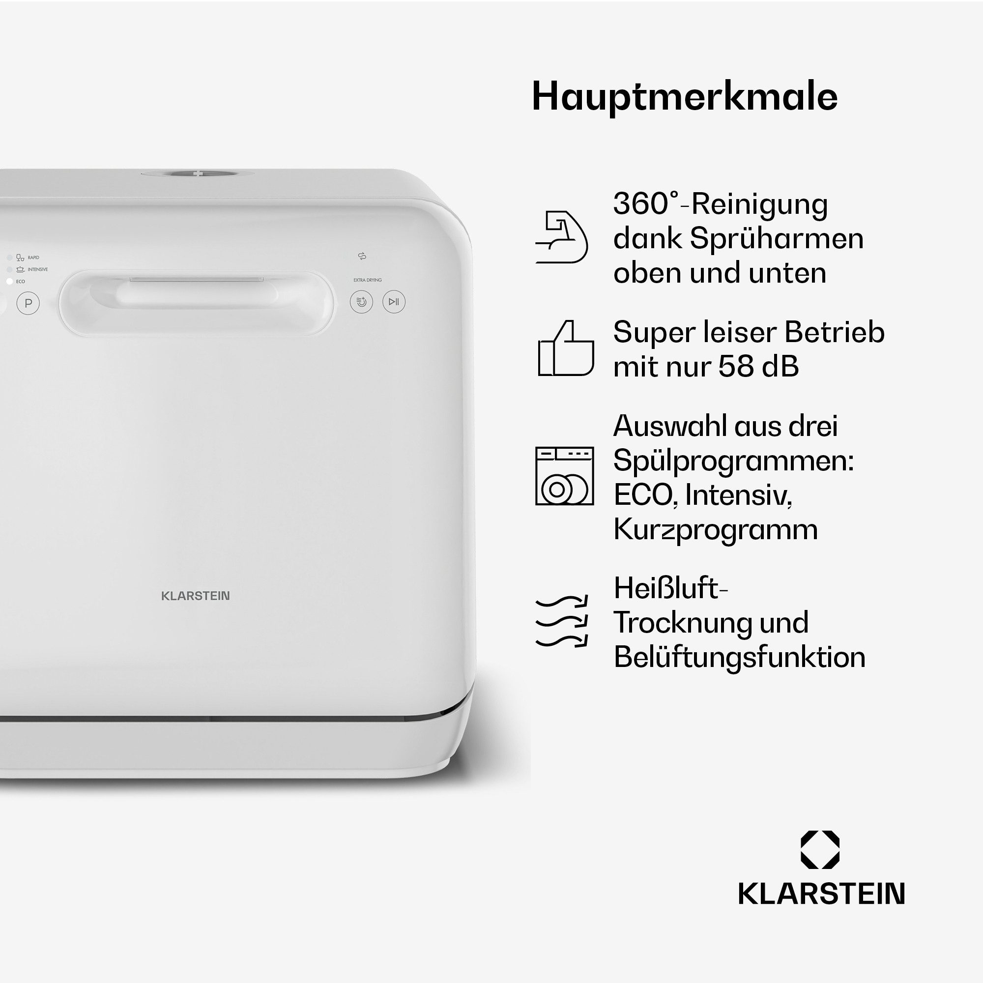 Tischgeschirrspüler WQP4-2602C 10047348