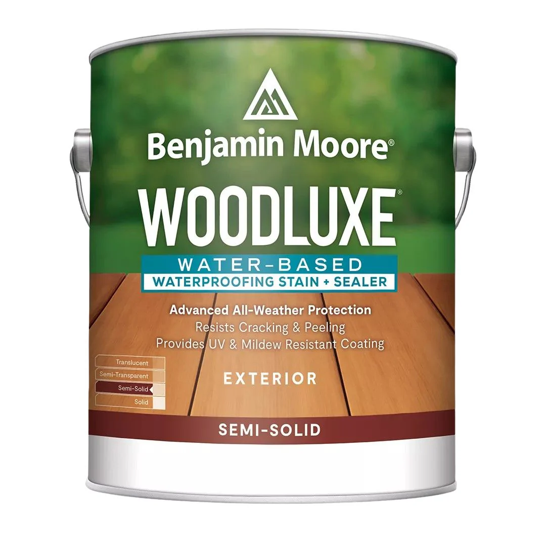 Woodluxe® Water-Based Waterproofing Exterior Stain + Sealer - Semi-Solid