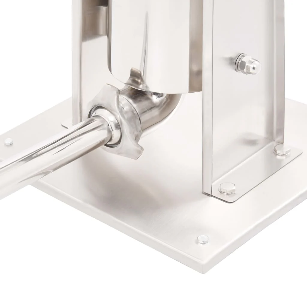 Insaccatrice Manuale Argento 3 L in Acciaio Inossidabile
