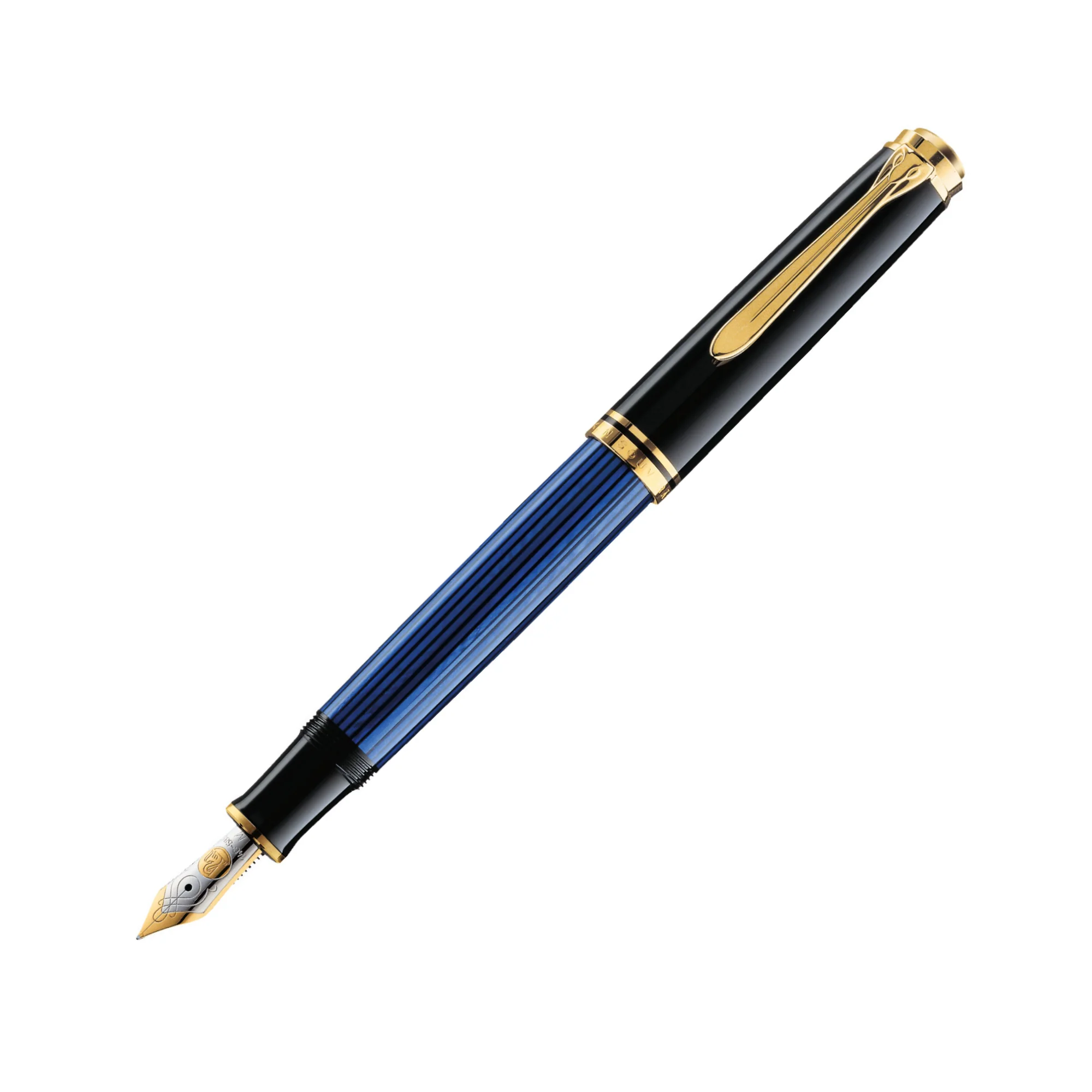 Pelikan Souveran M400 Fountain Pen - Black/Blue