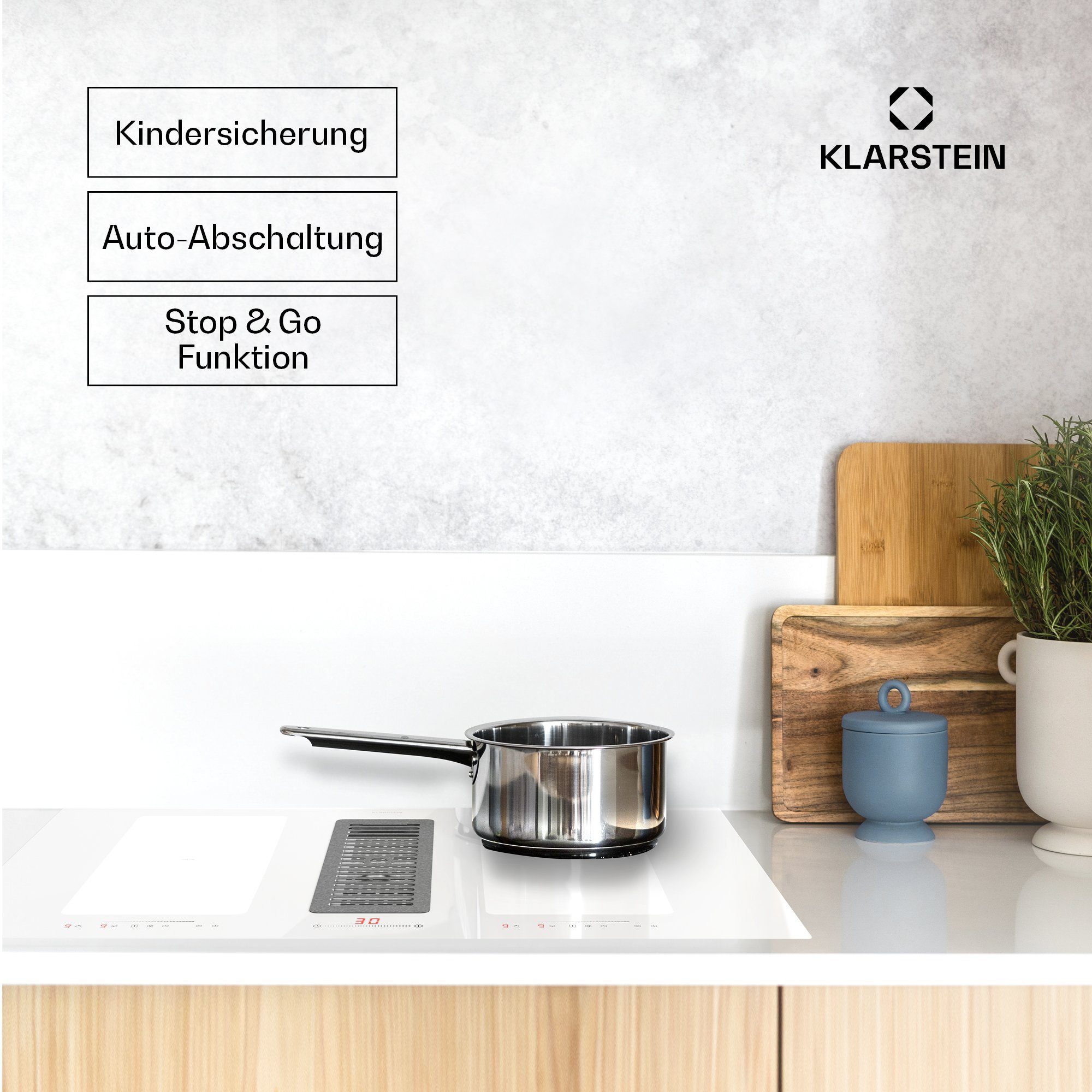 Induktions-Kochfeld Full House