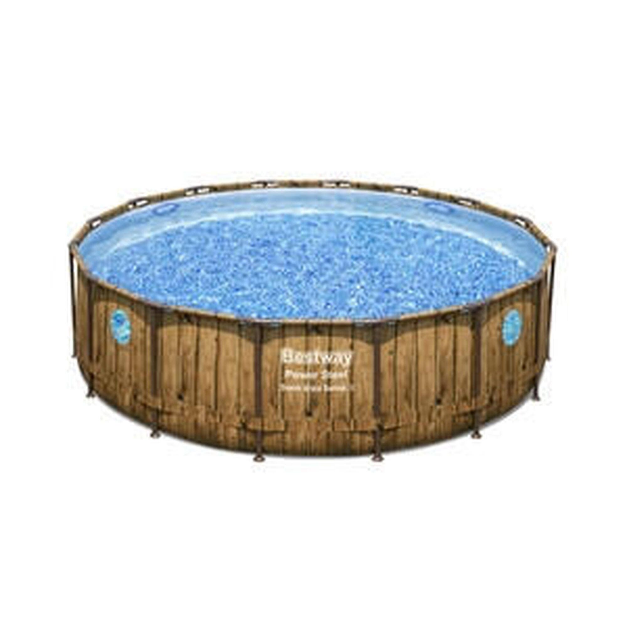 Piscine Bestway tubulaire ronde Power Steel Vista