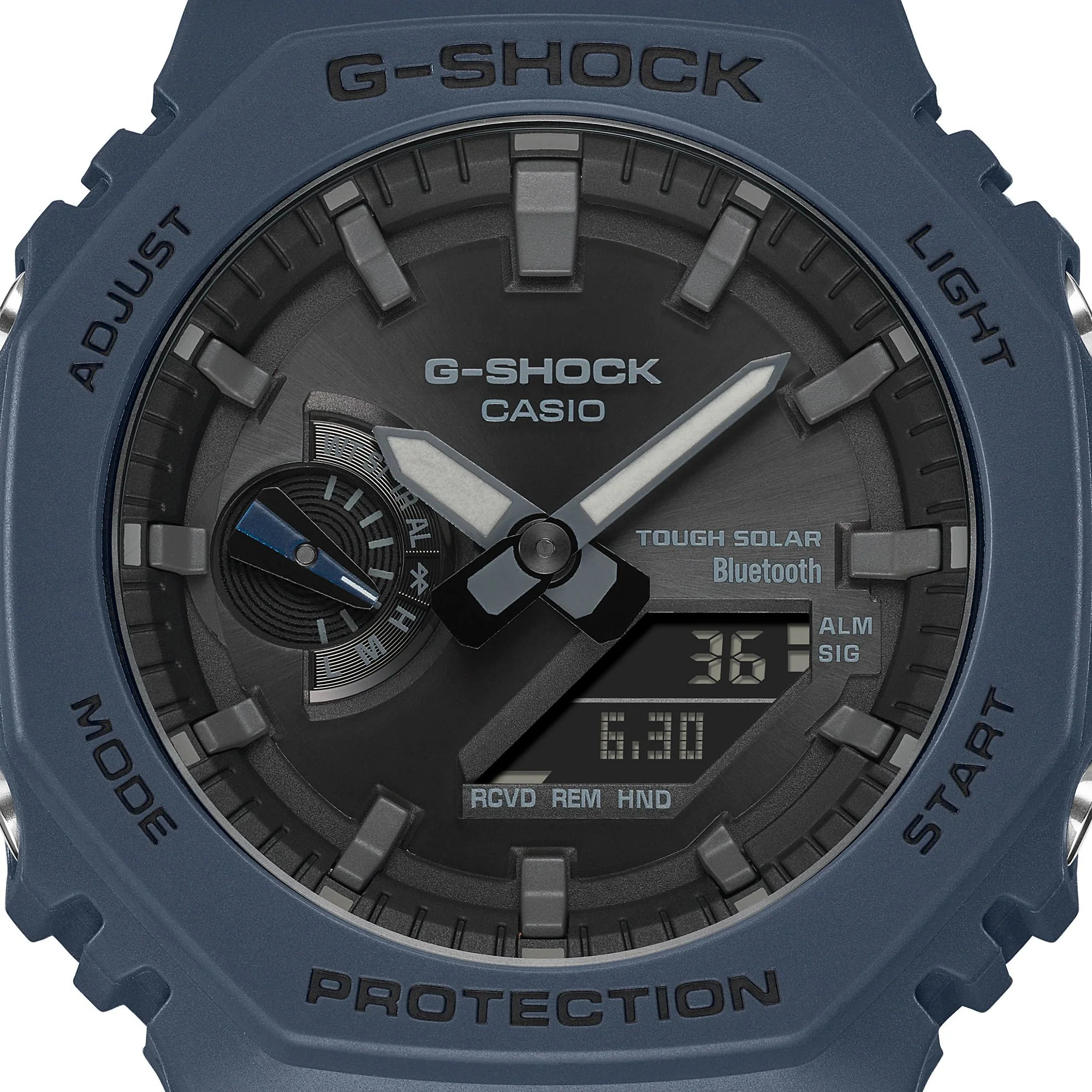 Orologio G-Shock blu GA-B2100-2AER a carica solare e bluetooth