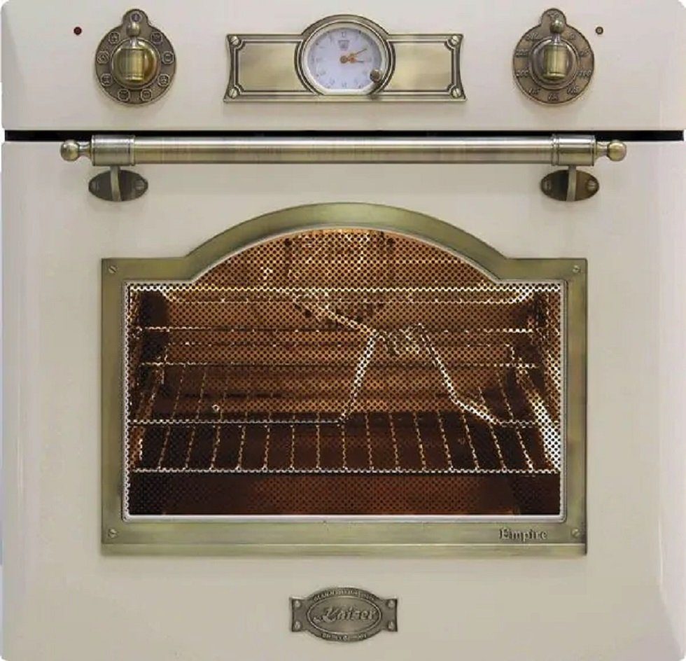 Backofen-Set Herd Set Autark Einbau Gasbackofen Selbstreinigung 67L +Gas-Kochfeld 60 cm 4 Gasbrenner EG 6345 ElfEm+KCG 6335 Elfm.
